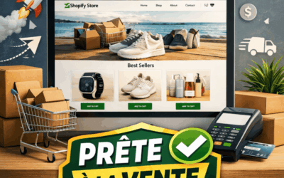Lancer une boutique Shopify prête à vendre à petit prix