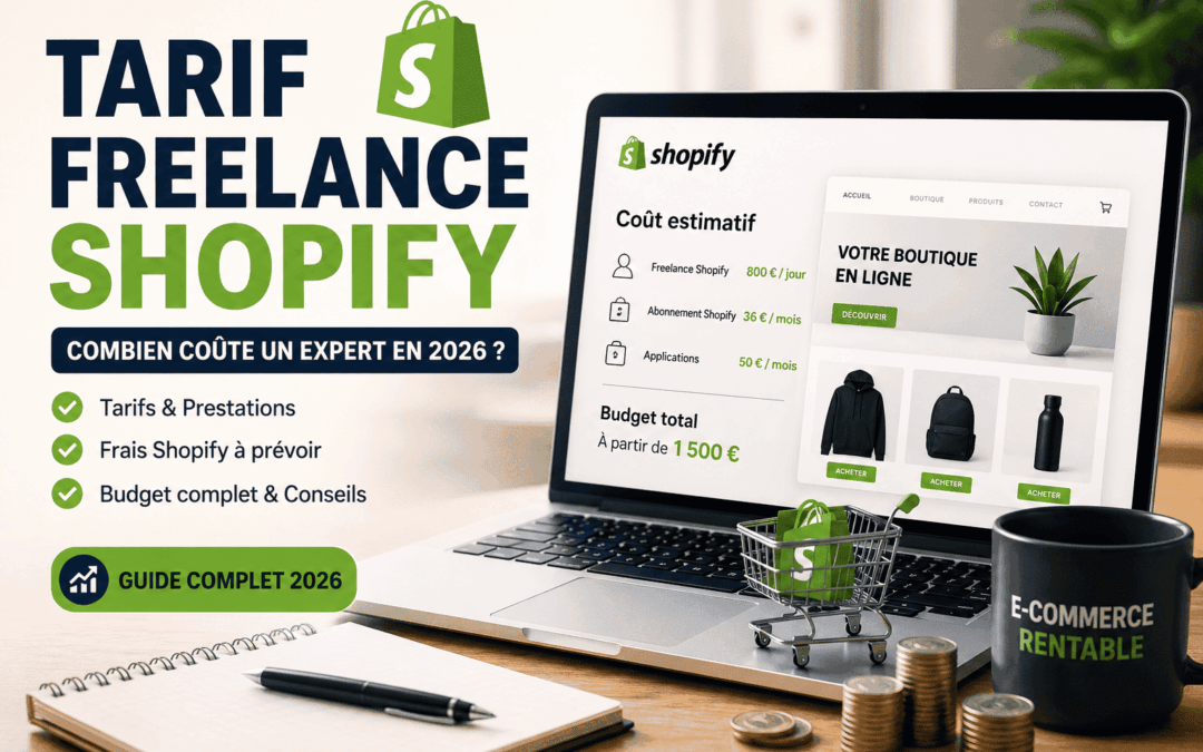Tarif freelance Shopify : combien coûte d&rsquo;un expert shopify