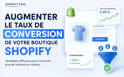 Augmenter le taux de conversion de votre boutique Shopify